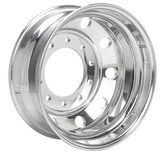 MESH ULTRATECH® TRUCK WHEELS - Gens 8.25x22.5 10/285 Chrome Steel Drive / Trailer Wheel AMERICAN