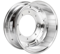 MESH ULTRATECH® TRUCK WHEELS -  Mesh 7.50x19.5 8/275 Machined Alloy Trailer Wheel