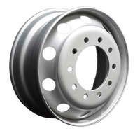 MESH ULTRATECH® TRUCK WHEELS -  Mesh 7.50x19.5 10/225 Silver Steel Trailer Wheel