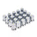Mesh Chrome 33mm ABS Plastic Safety Nut Cover