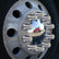 Mesh Chrome 33mm ABS Plastic Safety Nut Cover